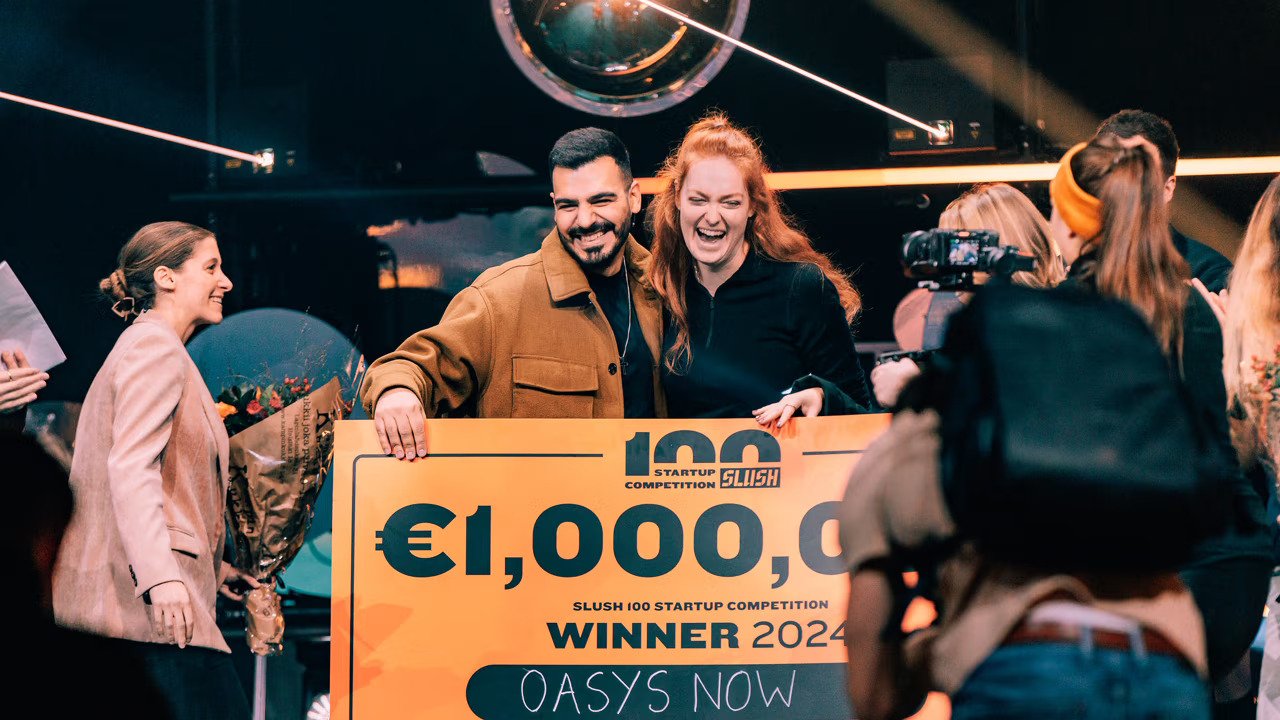 Startup OASYS NOW van EUR-alumni wint €1 miljoen in SLUSH competitie